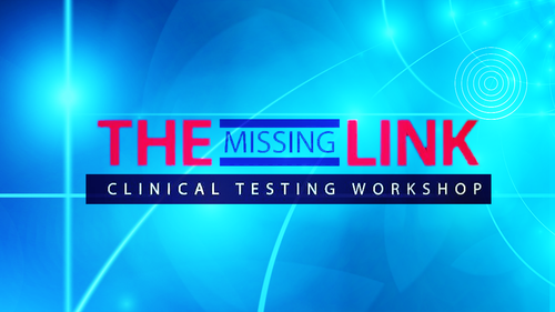 NeuEra - The Missing Link, Clinical Testing Workshop